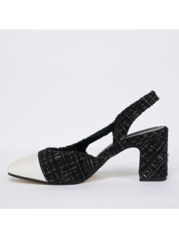 CLÉA — Slingback raffiné en...